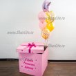 Коробка-сюрприз в розовой гамме №16
