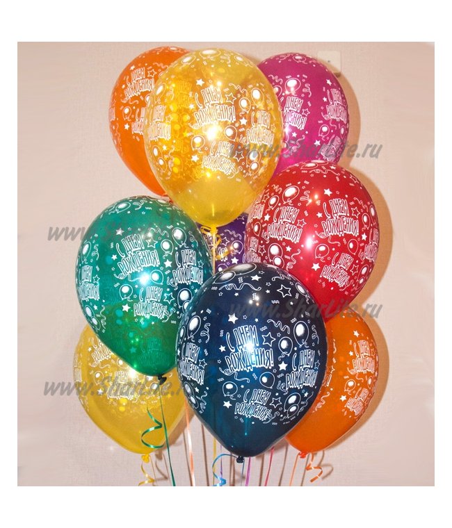 Воздушные шары на день Рождения 