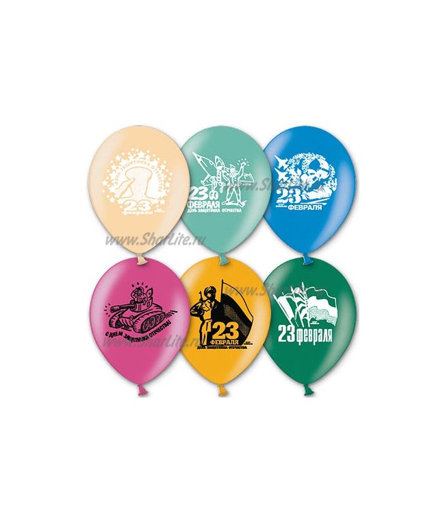 Воздушные шары с доставкой на 23 февраля