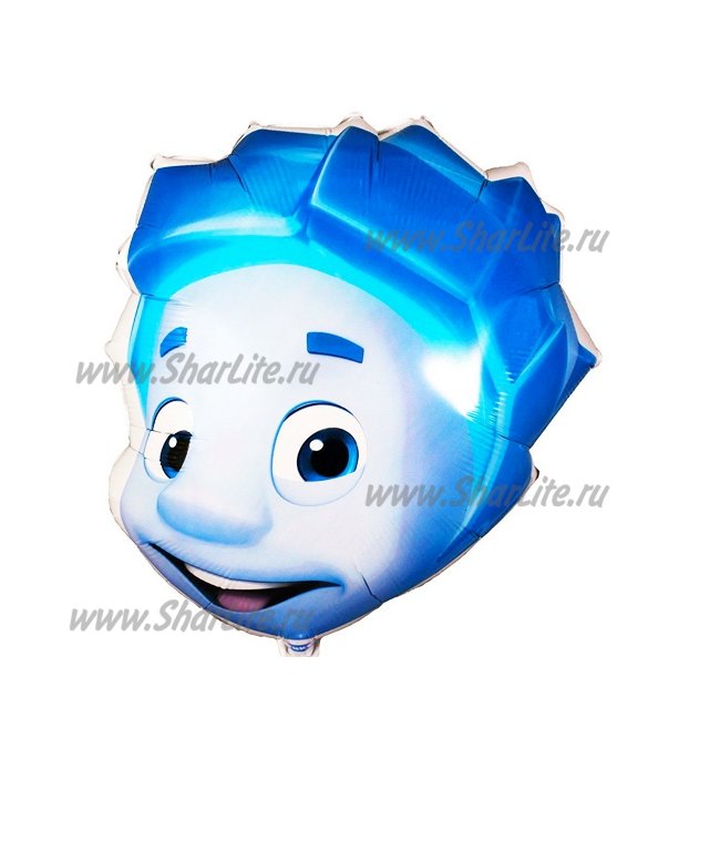 Фольгированный шар Голова Нолика